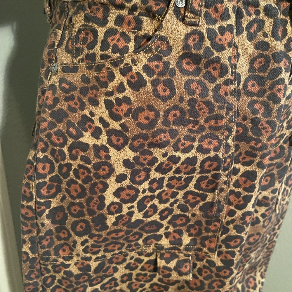 AFRM Rhett High Rise Leopard Pants - Picture 12 of 14